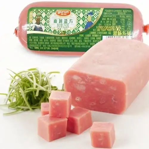 雨润盐水午餐肉250g3