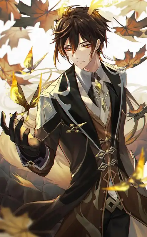 美图搬运原神角色图钟离