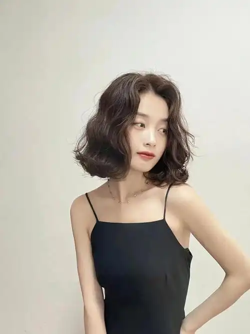 超级适合圆脸菱形脸女生超级瘦脸的法式卷