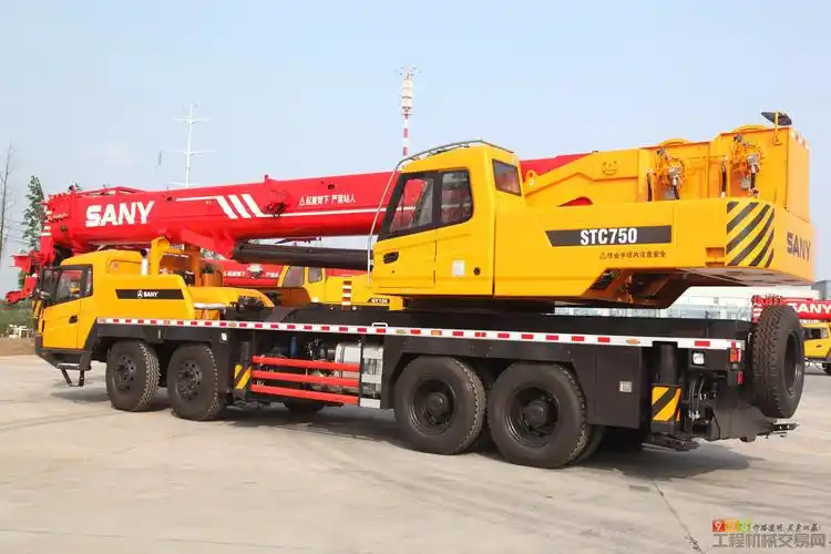 三一重工sanystc750汽车吊图集