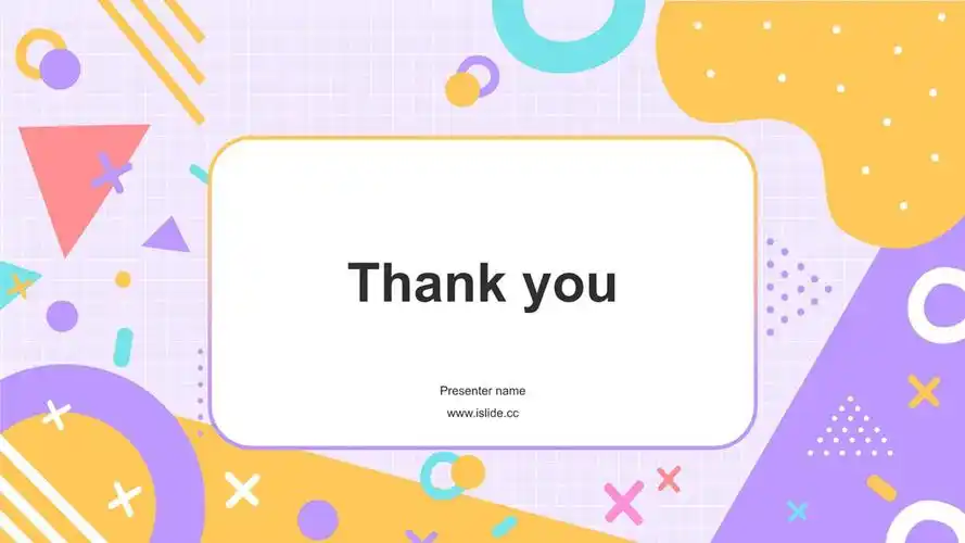 紫色孟菲斯互联网 文化创意服务总结汇报ppt主题