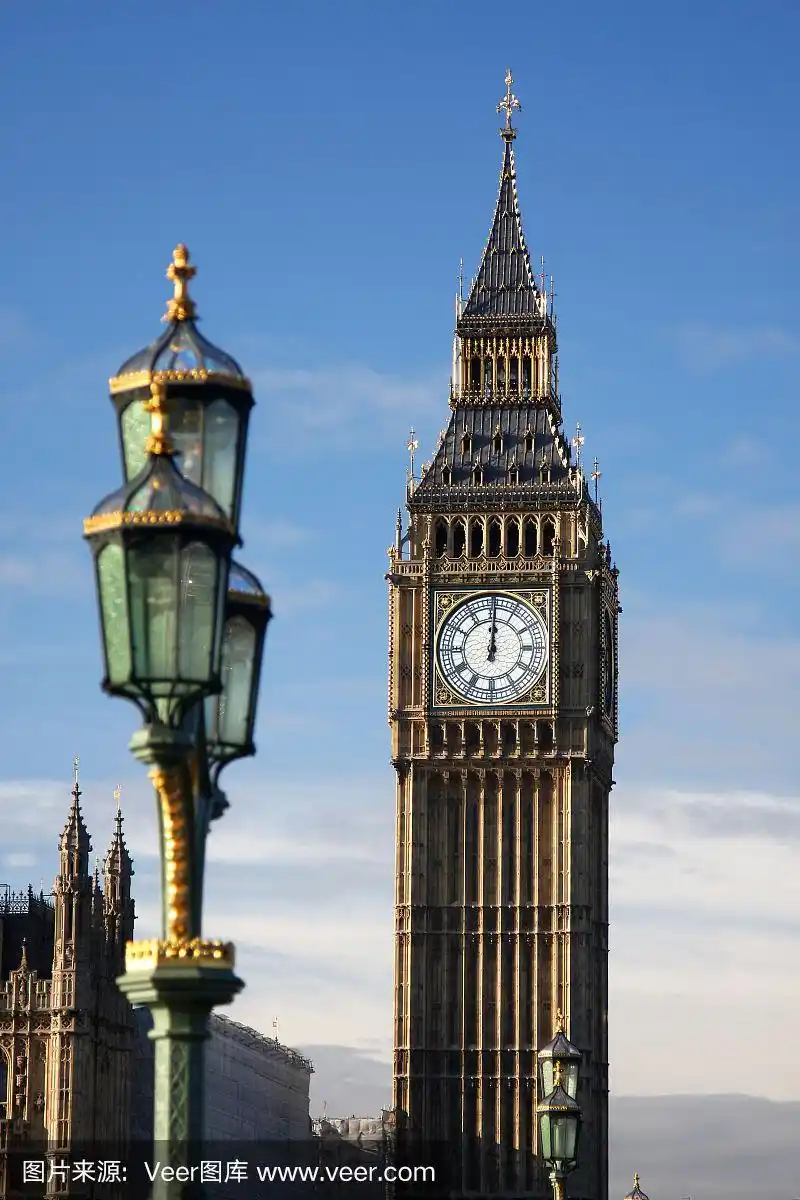 英国伦敦著名的大本钟