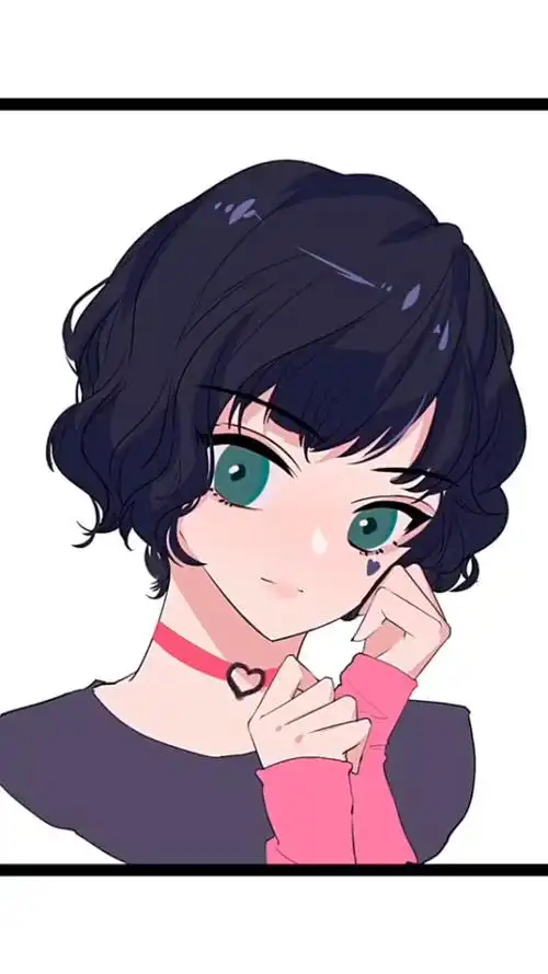 二次元漫画-这样的短发小姐姐我也爱了94