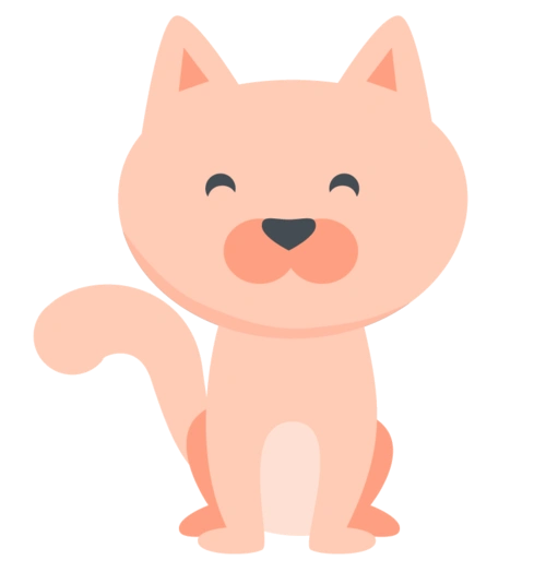 卡通手绘可爱猫咪 图片