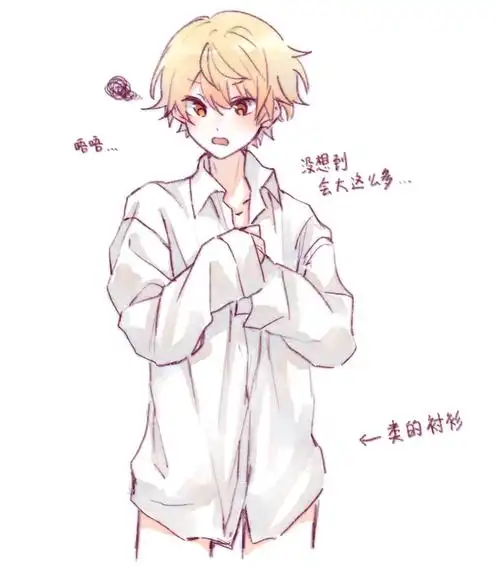 男友衬衫.什么的,体型差.