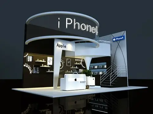 [分享]iphone产品展馆设计效果图