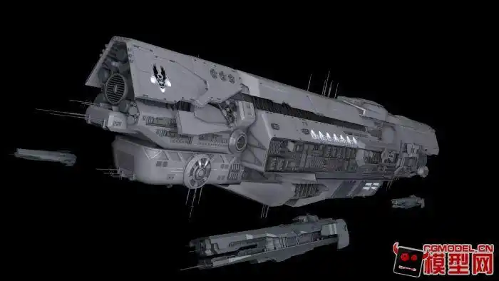 无尽号------光晕模型_pbfantasy作品_角色/人物/生物_cg模型网