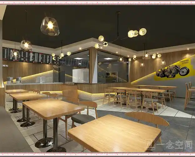 南宁螺蛳粉店装修:秋菊螺蛳粉南宁会展航洋国际店