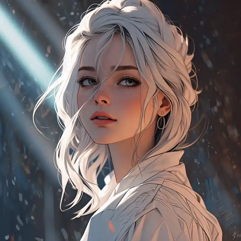 心机女孩头像97,狡黠眼神撩人