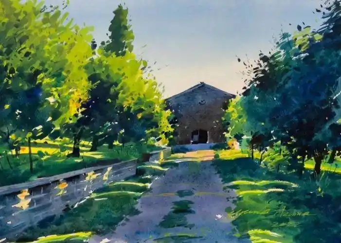 日本水彩画家——東俊達syunda azuma作品欣赏(十六)