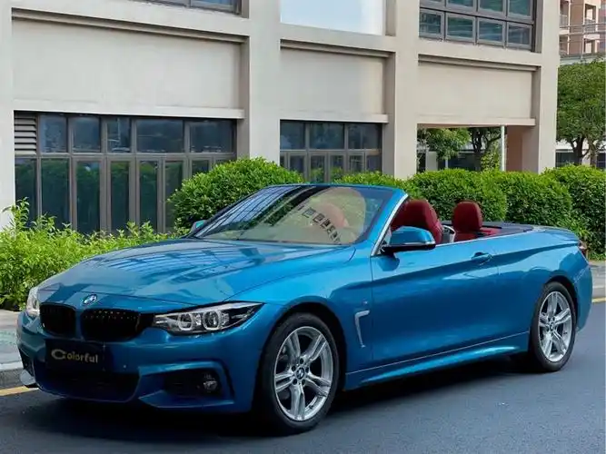 福州2021年01月宝马宝马4系2019款425i敞篷m运动套装蓝色自动档