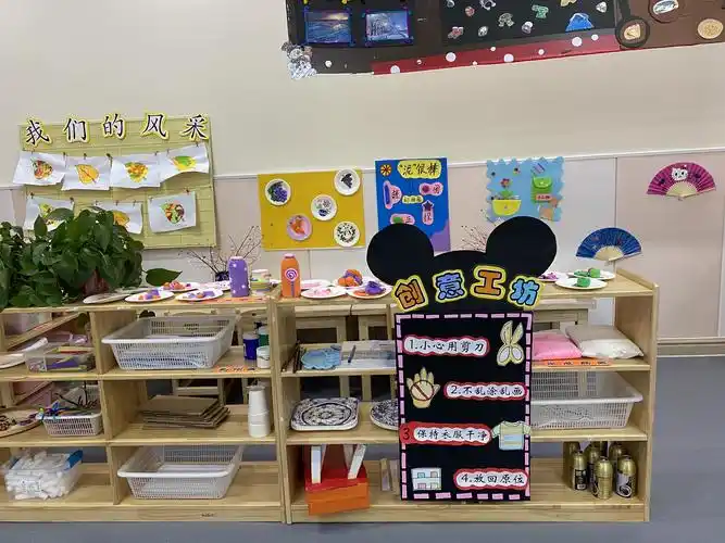 【园内动态】十四幼儿园区角创设评比活动