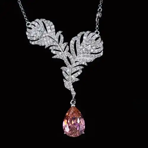 钻石项链文案简短,钻石项链