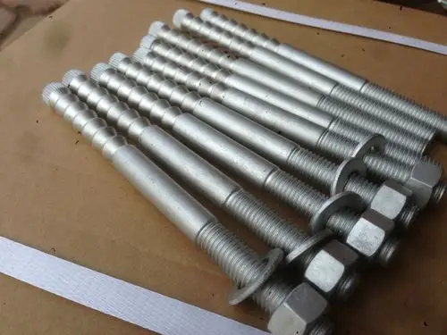 玻璃幕墙专用m12*160 特殊倒锥定型化学锚栓 热渗防腐 耐高温