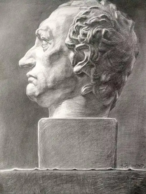 新意新象 | 想画好素描石膏像?不积跬步,无以至千里