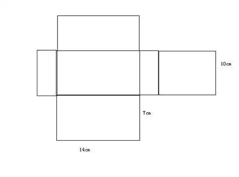 下图是一个长方体展开图,这个纸盒的表面积是多少,体积是多少_百度