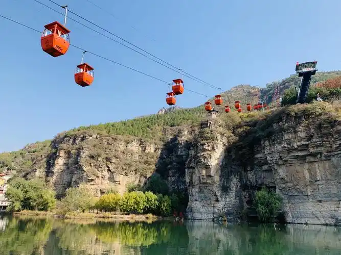 北京秋色(五)一一房山十渡风景区