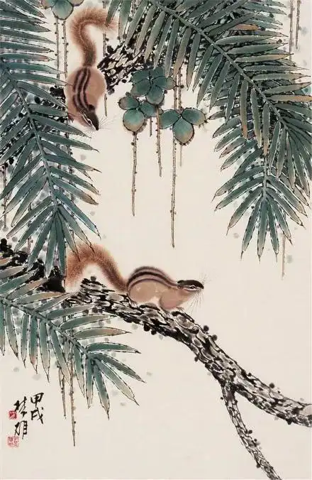 当代国画动物花鸟名家,方楚雄作品欣赏