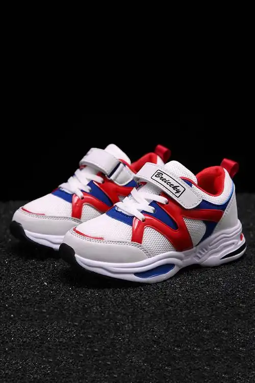 儿童运动鞋男春季新款百搭男童鞋子休闲鞋网面透气中大童鞋子男童鞋男