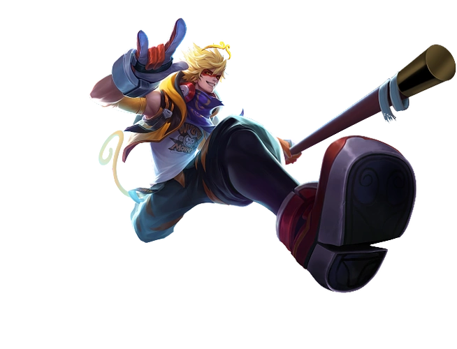 王者荣耀孙悟空全息碎影免抠