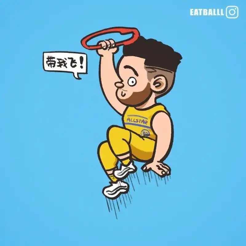 库里的动漫头像图集来了0303#卡通头像 #金州勇士 #do - 抖音