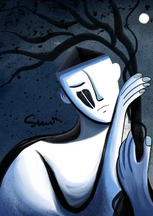 孤独患者系列插画