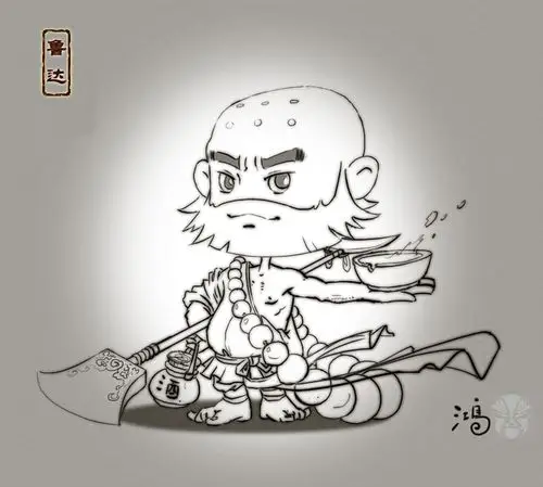 q版水浒|概念设定|插画|东方鸿 - 原创设计作品 - 站酷 (zcool)