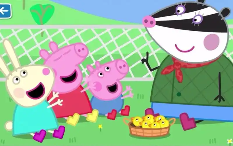 小猪佩奇一家人教小朋友学英语还要养成好习惯