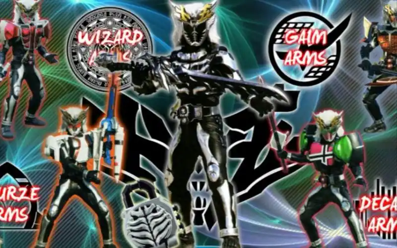 假面骑士fifteen武装合集