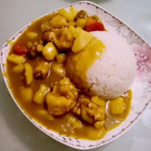 厨神来了61做的咖喱鸡块饭