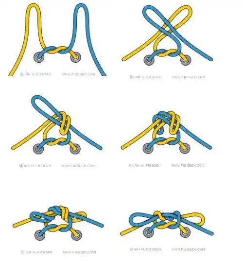 怎样快速系鞋带