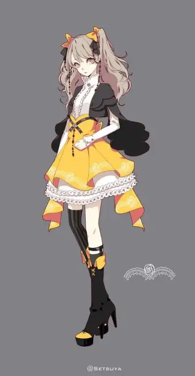 图片 少女立绘,少年 美少年 帅哥 妖孽 萌 cp 人设,萌妹 动漫服装素材