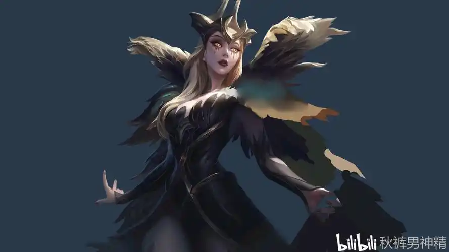 lol乐芙兰魔女皮肤临摹