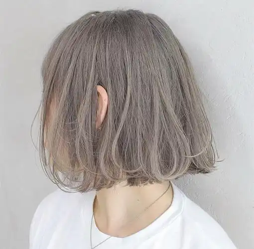 流行短发发色发型图片看看女生短发染什么颜色好看