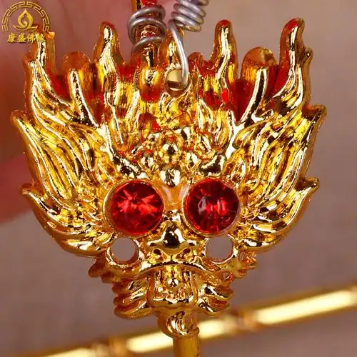 太子乾坤圈火尖风火轮红缨哪吒三太子兵器配件神明法器摆件