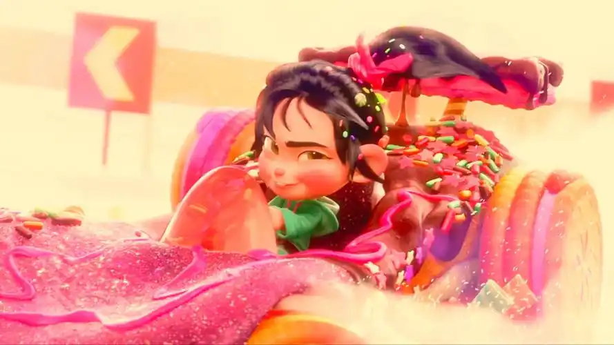 糖果公主终于有了一辆属于自己的赛车《无敌破坏王》