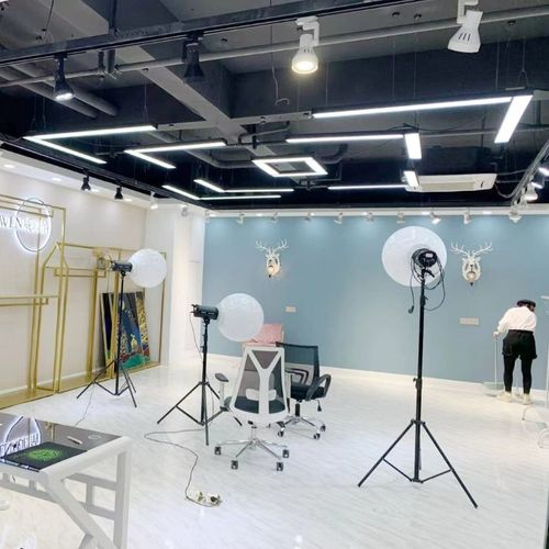 高显指直播间专用顶灯吊灯超亮led服装主播美颜灯光吸顶灯无影灯