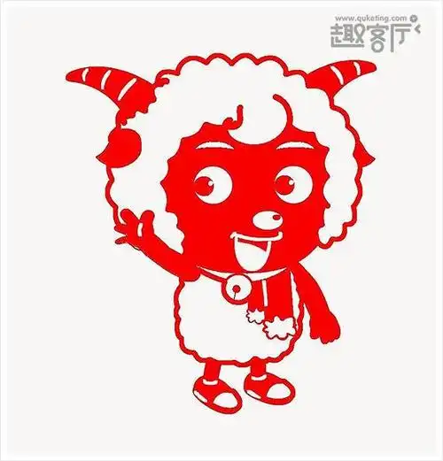 儿童简单手工剪纸剪纸窗花作品大全