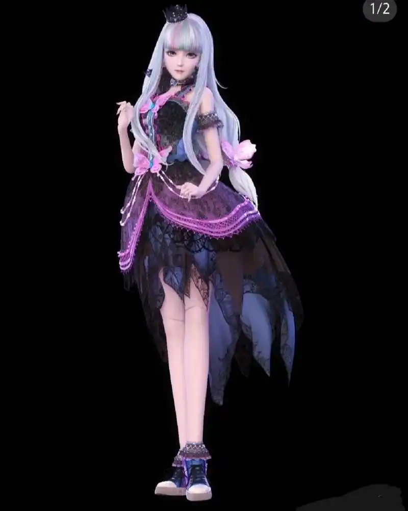 我截了一些图片,白光莹的9种形态,除素白外