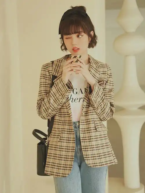 请喝咖啡的漂亮姐姐78韩剧女主职场穿搭