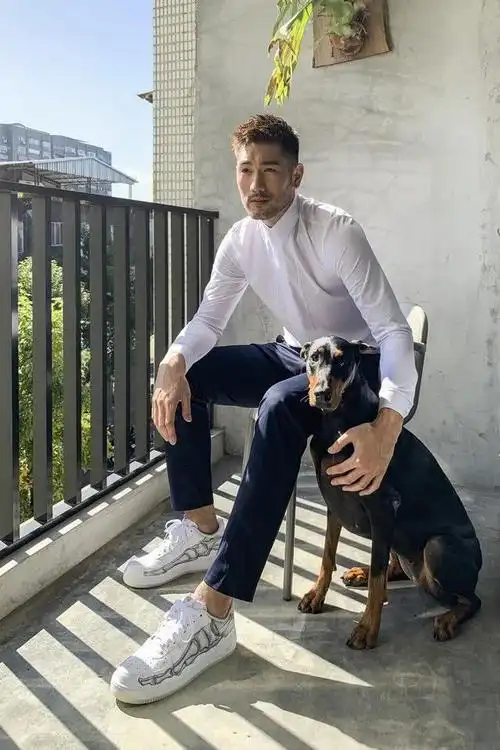 高以翔再相见时你依然是一个留着大胡子笑起来很傻白甜的男生