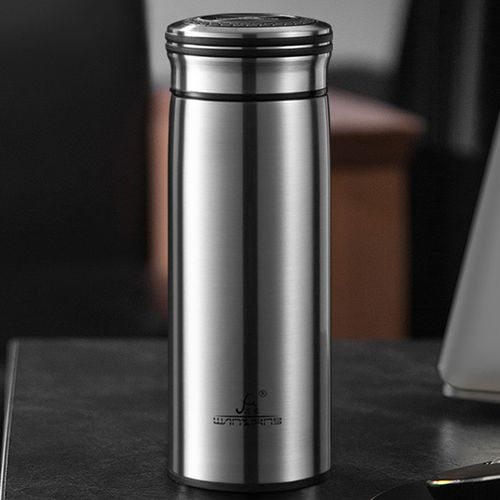 万象保温杯男士高档商务时尚水杯大容量不锈钢真空保温杯