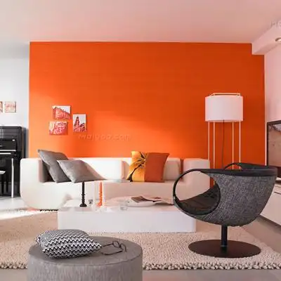 【橙色装修图片】家居橙色软装设计效果图欣赏