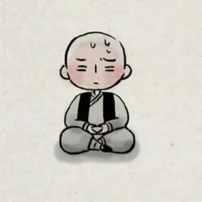 小和尚头像超萌可爱