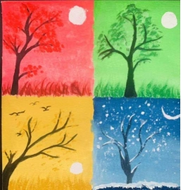 20级室内人物班《色彩构成》作品展