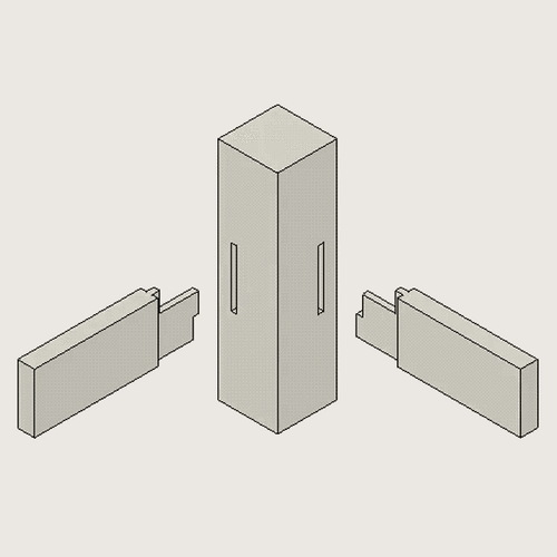 鲁班七十二结榫卯动态图解,技艺巧夺天工_卡榫