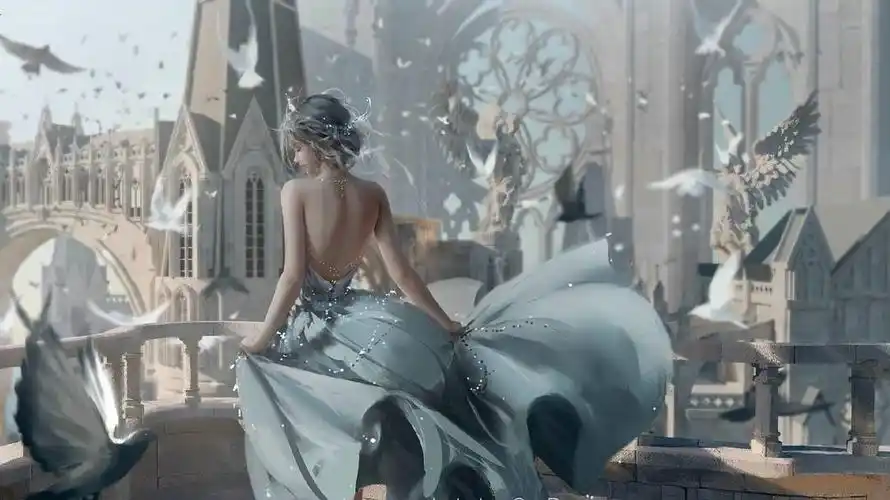 绝美鬼刀冰公主动态壁纸