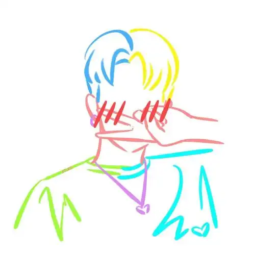 彩虹情头安排啦男生情侣头像男生头像