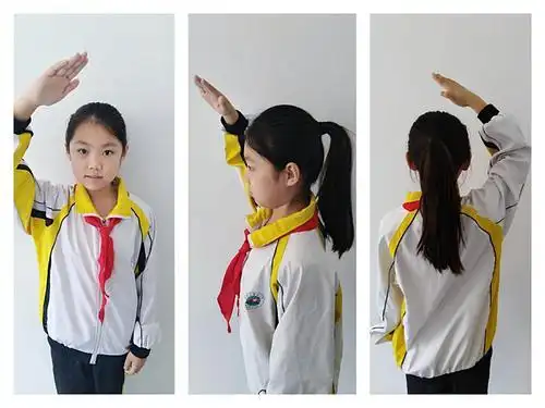 少先队队礼正确的姿势(儿童节少先队队礼)