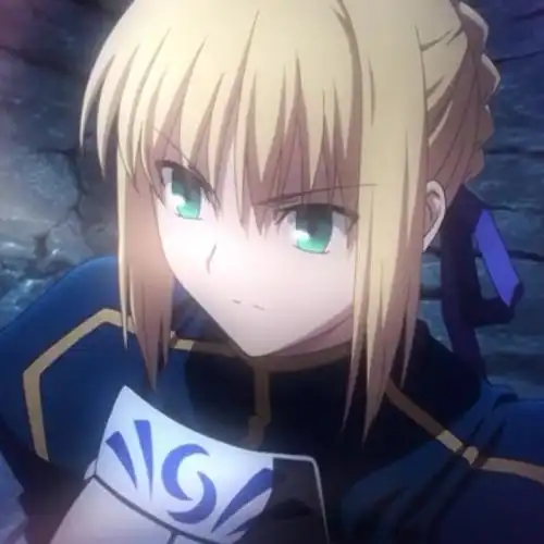 动漫头像fatezerosaber亚瑟王阿尔托利亚潘德拉贡